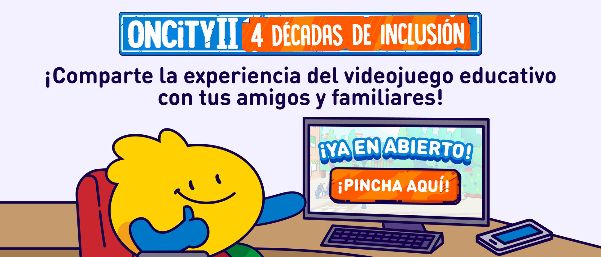 Comparte la experiencia del videojuego educativo con tus amigos y familiares